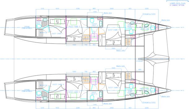 island spirit catamaran 525